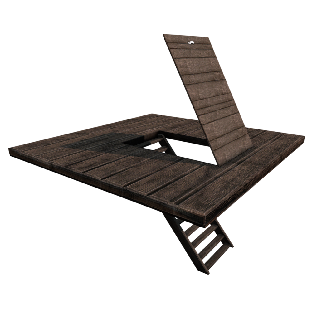 Большой люк в полу и крыше BBP