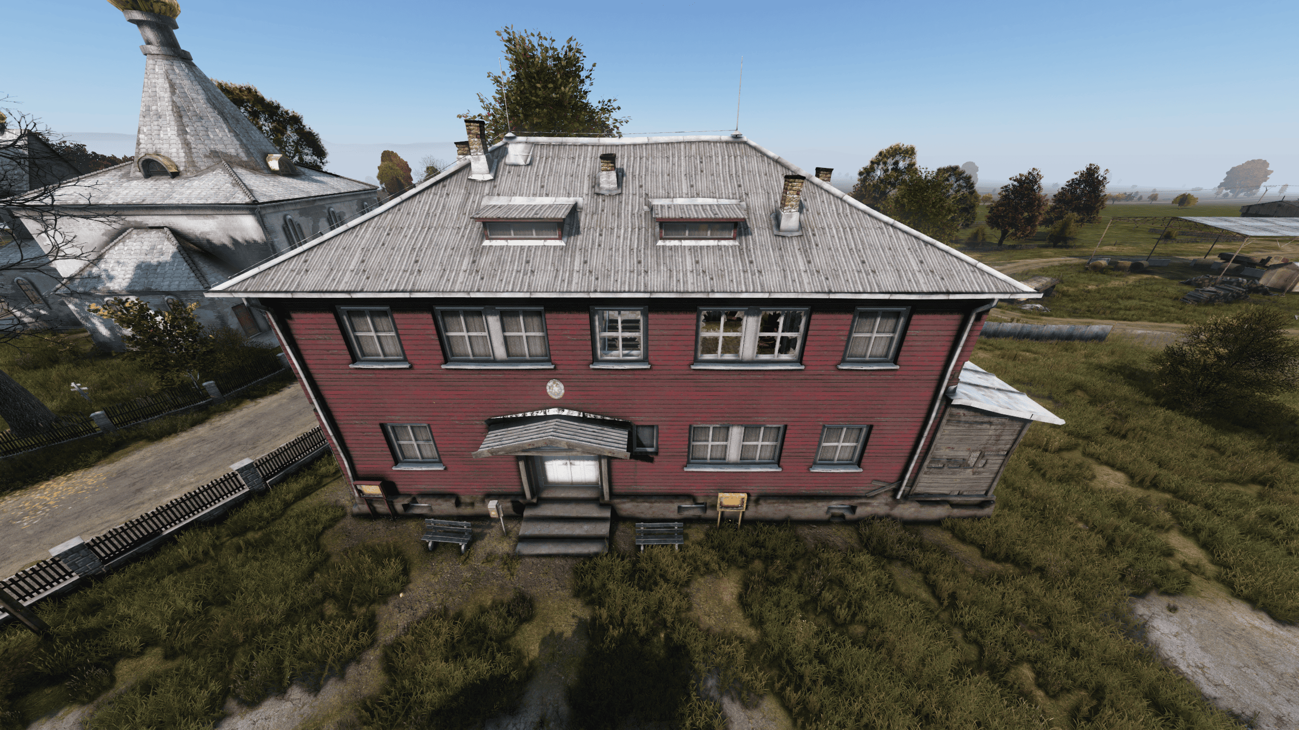 Бродяга в Пустошке — точка 1