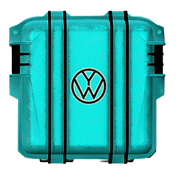 Кейс голубой 100