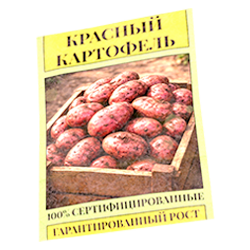 Семена красного картофеля