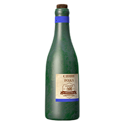 Бутылка самогона