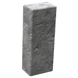 Брусок алюминия