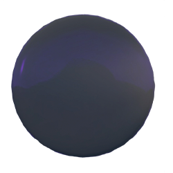 Большая синяя линза