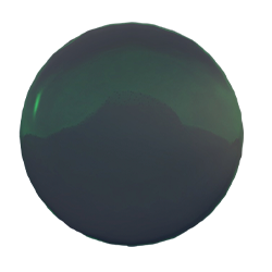 Большая зеленая линза