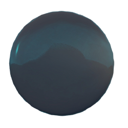 Большая голубая линза