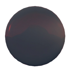 Большая красная линза