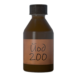Банка йода 200